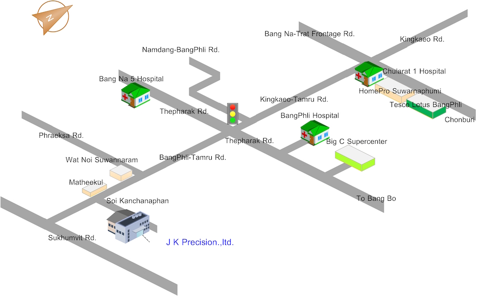 Map of jk precision